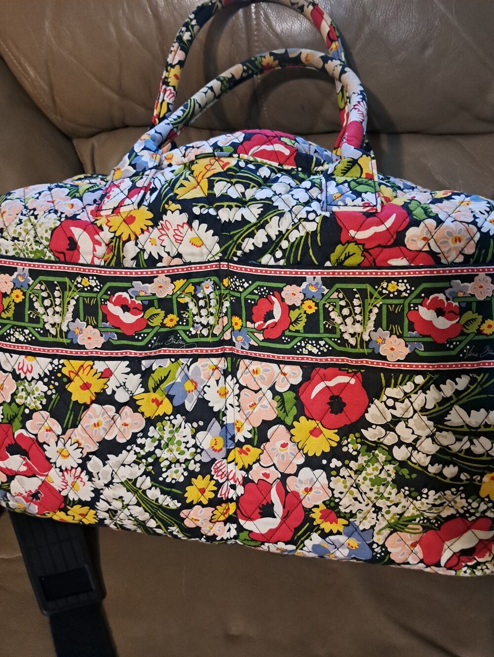 Vera Bradley Poppy Fields Duffle Bag